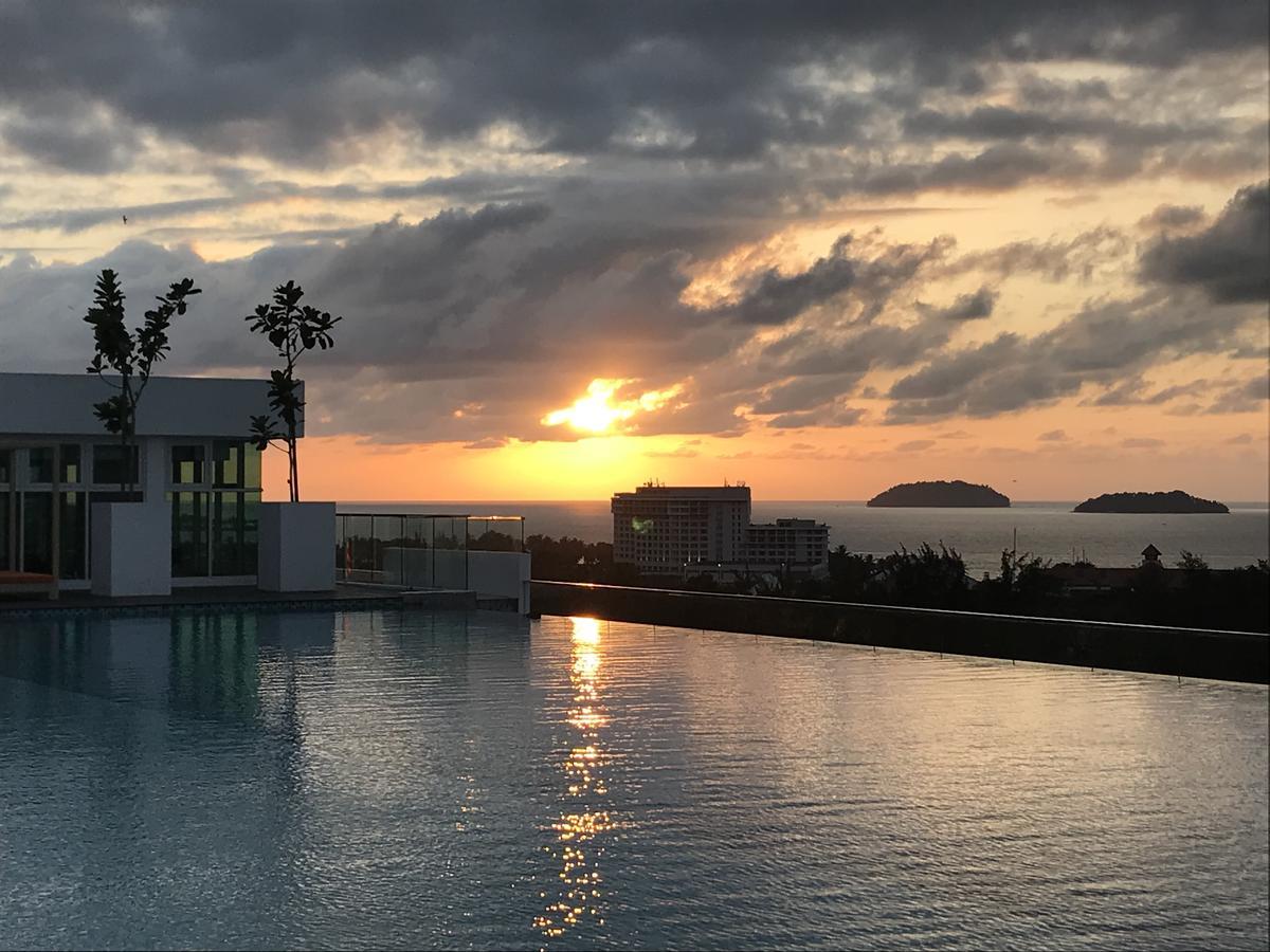 Sunset Seaview Vacation Condos @ Infinity Avenue Kota Kinabalu Exterior foto